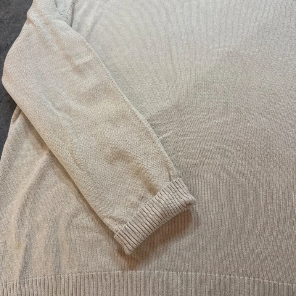 Cherokee Mens V Neck‎ Sweater Tan Long Sleeve Pullover XXL